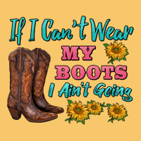 If I Can't Wear My Boots I Ain't Going Vintage Hoodie | Teevron
