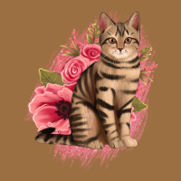 Floral Cat Vintage Tee | Teevron