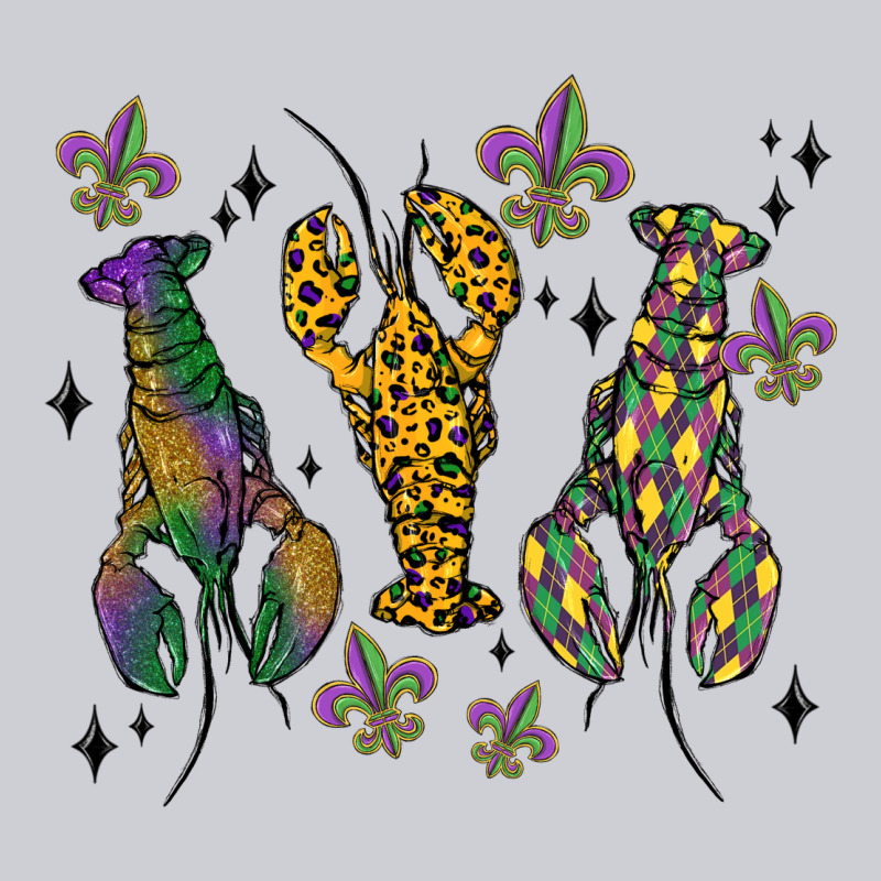 Mardi Gras Crawfish Heavyweight Sweatshirt by MaliasSmallBusiness | Teevron