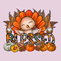 Thanksgiving Turkey Pumpkin Blessed Ladies Tee | Teevron