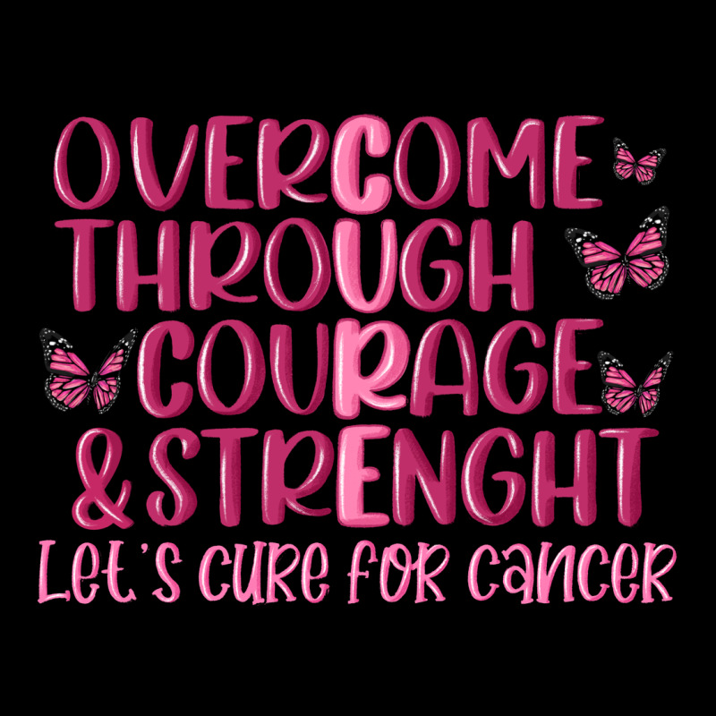 Overcome Through Courage Strength  Malia Urban Heavy Tee by MaliasSmallBusiness | Teevron