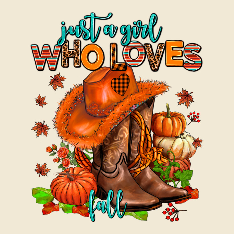 Jusr A Girl Who Loves Fall  Cowgirl Premium Tee by AdoDesignShop | Teevron