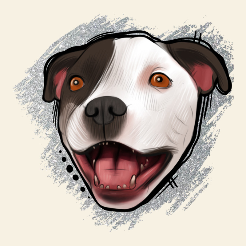 Pittbull Gray Glitter Vintage Tee by Jasminsmagicworld | Teevron