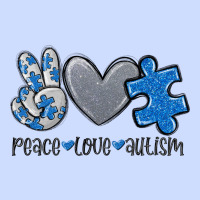 Peace Love Autism Urban Heavy Tee | Teevron