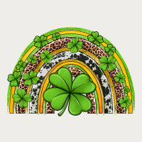 Western St Patricks Rainbow Zipper Hoodie | Teevron