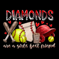 Diamonds Are A Girls Best Friends Heavy Core Tee | Teevron