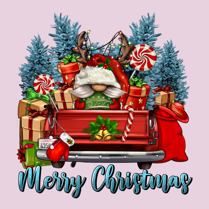 Merry Christmas Gnomes Truck Ladies Tee by FaDigitalArtStudio | Teevron