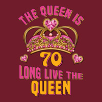 The Queen Is 70 Long Live The Queen Zipper Hoodie | Teevron