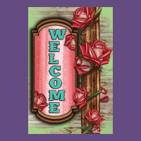 Western Red Roses Welcome Vintage Hoodie | Teevron