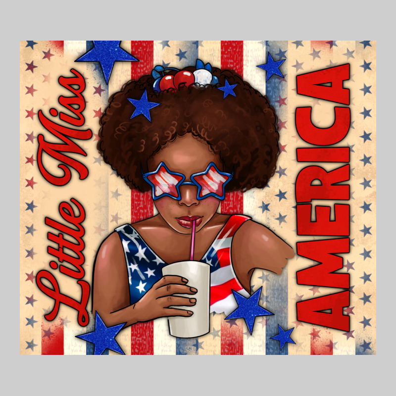 Little Miss America Premium Sweatshirt by TumblerDesignByShophia | Teevron