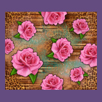 Western Pink Roses Vintage Hoodie | Teevron
