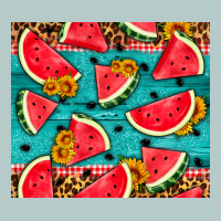Watermelon And Sunflowers Heavy Core Tee | Teevron