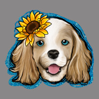 Cocker Spaniel Sunflower Vintage Tee | Teevron