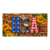usa sunflowers license plate | Teevron