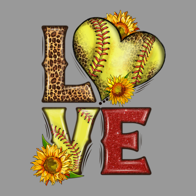 Western Love Softball Vintage Hoodie by LillyAllenDesigns | Teevron