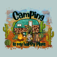 Camping Is My Happy Place Heavy Core Tee | Teevron