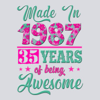 Made In 1987, 35 Years Of Being Awesome Zipper Hoodie | Teevron