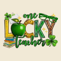 St. Patrick's Day One Lucky Teacher Ladies Tee | Teevron