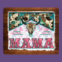 Western Bull Skull Mama Mousepad Vintage Hoodie | Teevron