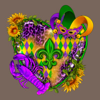 Mardi Gras Heart Premium Hoodie | Teevron