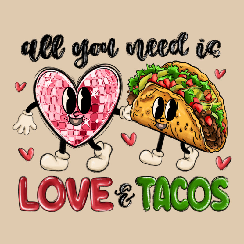 All You Need Is Love And Tacos Heavyweight Sweatshirt by MaliasSmallBusiness | Teevron