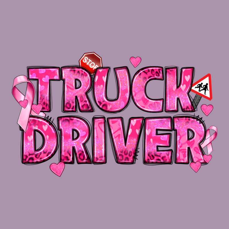 Breast Cancer Truck Driver Heavyweight Hoodie by texasbilliewilder | Teevron