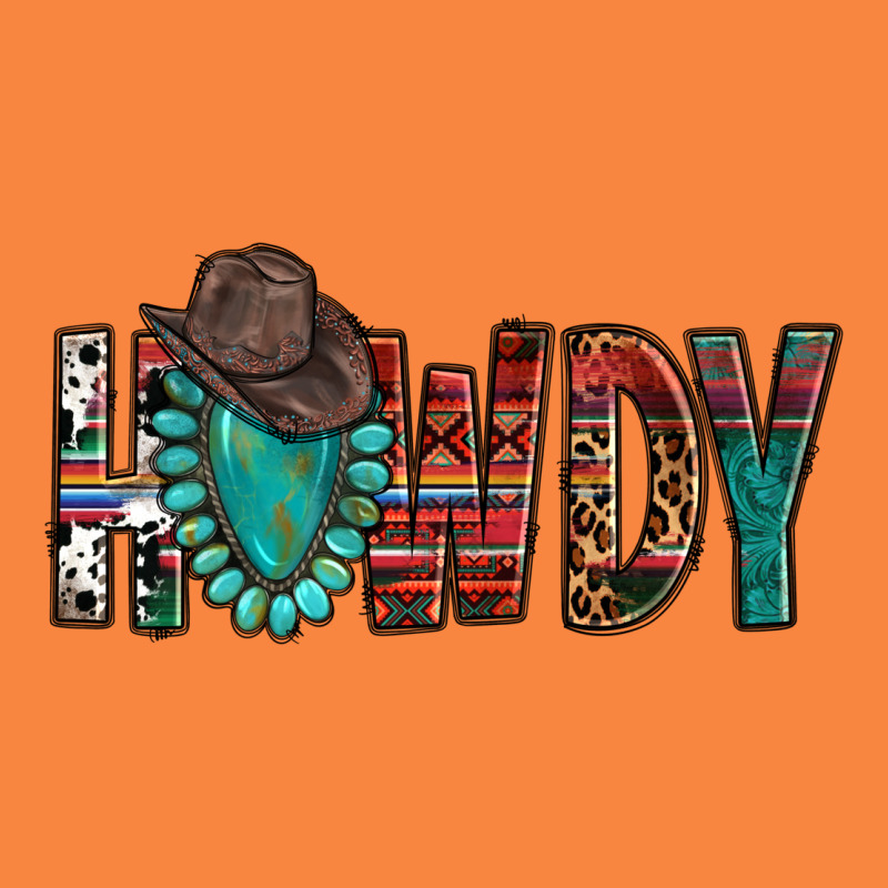 Western Howdy Gemstone Cowboy Hat Premium Sweatshirt by HowdyJamesFarm | Teevron