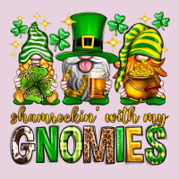 St. Patrick's Day Shamrockin' With My Gnomies Ladies Tee | Teevron