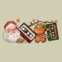 Coffee Cup Santa Cassette Cookie Heavy Core Tee | Teevron