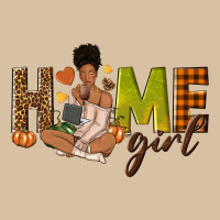 Home Girl Fall Afro Girl Heavyweight Hoodie | Teevron