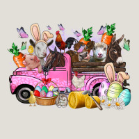 Easter Day Farm Animals Truck Heavy Core Tee | Teevron