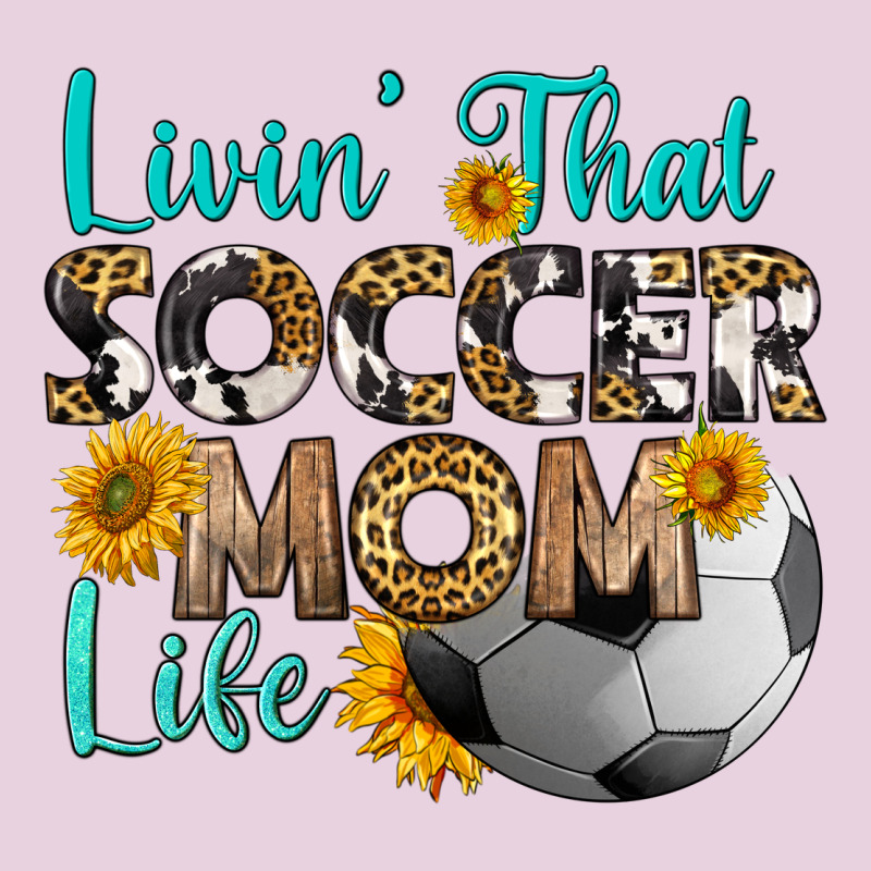 Livin' That Soccer Mom Life Ladies Tee by HRA Design Shop | Teevron