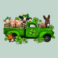 St Patricks Farm Animals Truck Zipper Hoodie | Teevron