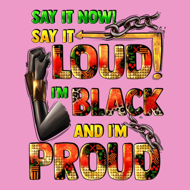 Say It Now! Say It Loud! I'm Black And I'm Proud Urban Hoodie by FaDigitalArtStudio | Teevron
