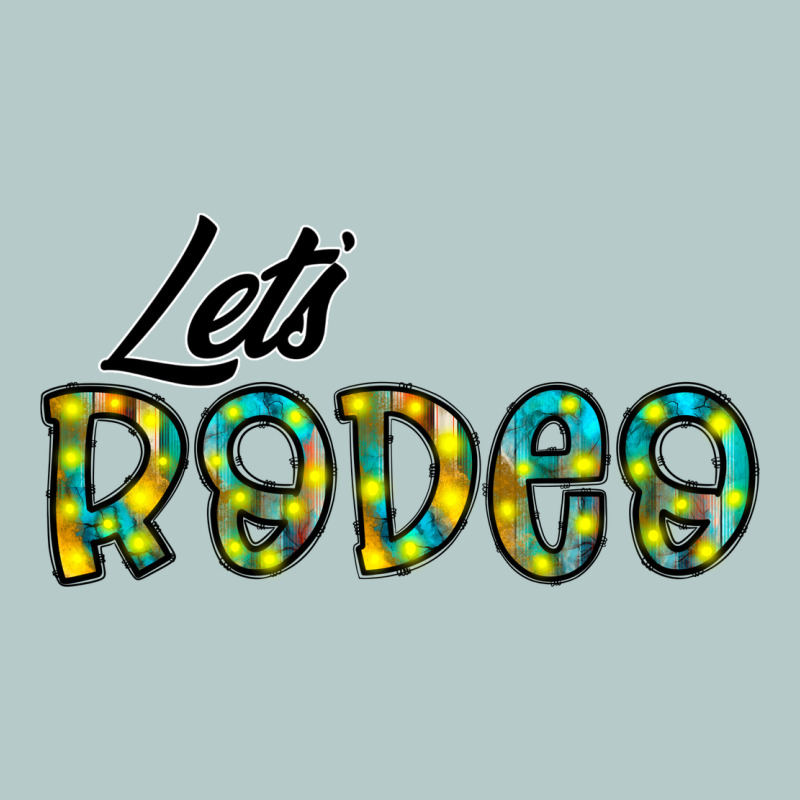 Let's Rodeo Heavy Core Tee by CowhideDigitalArt | Teevron