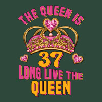 The Queen Is 37 Long Live The Queen Kopya Zipper Hoodie | Teevron
