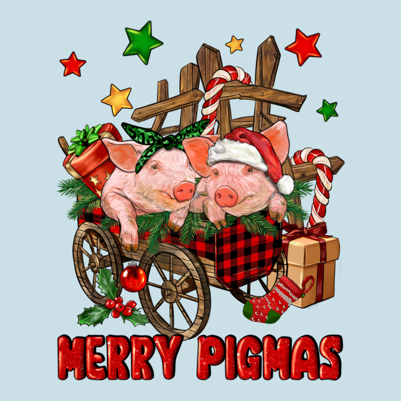 Merry Pig Mas Ladies Tee by FaDigitalArtStudio | Teevron