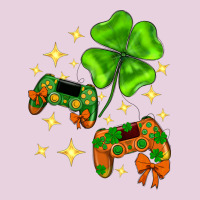 St. Patrick's Day With Game Control And Clover Ladies Tee | Teevron