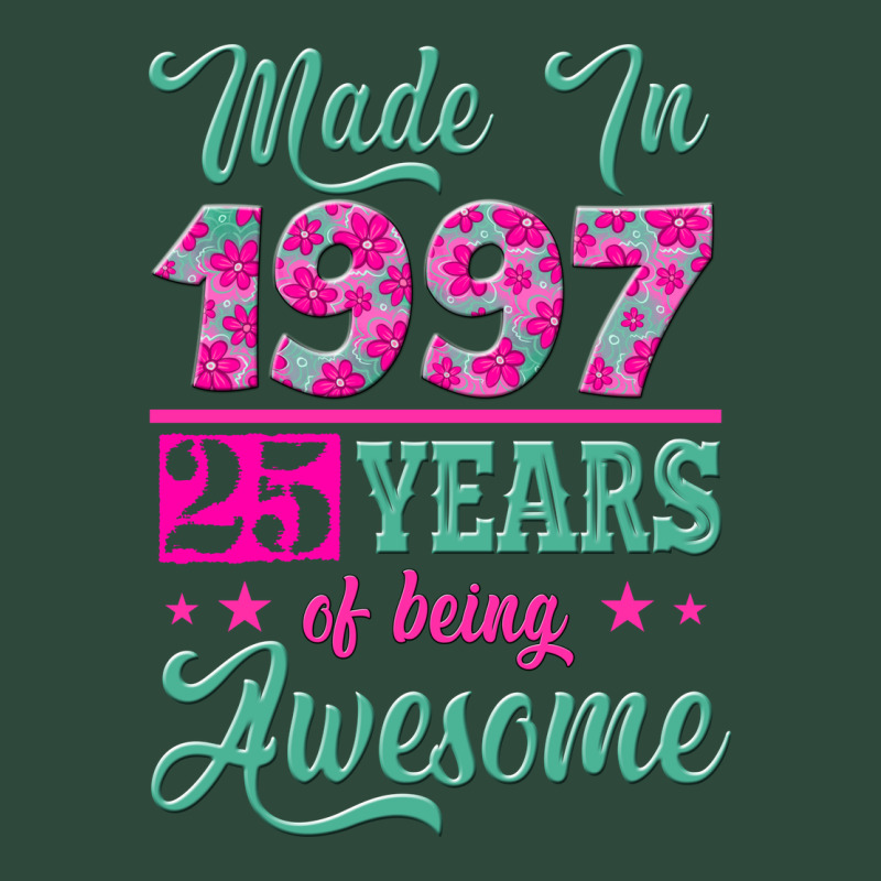 Made In 1997, 25 Years Of Being Awesome Zipper Hoodie by Jasminsmagicworld | Teevron