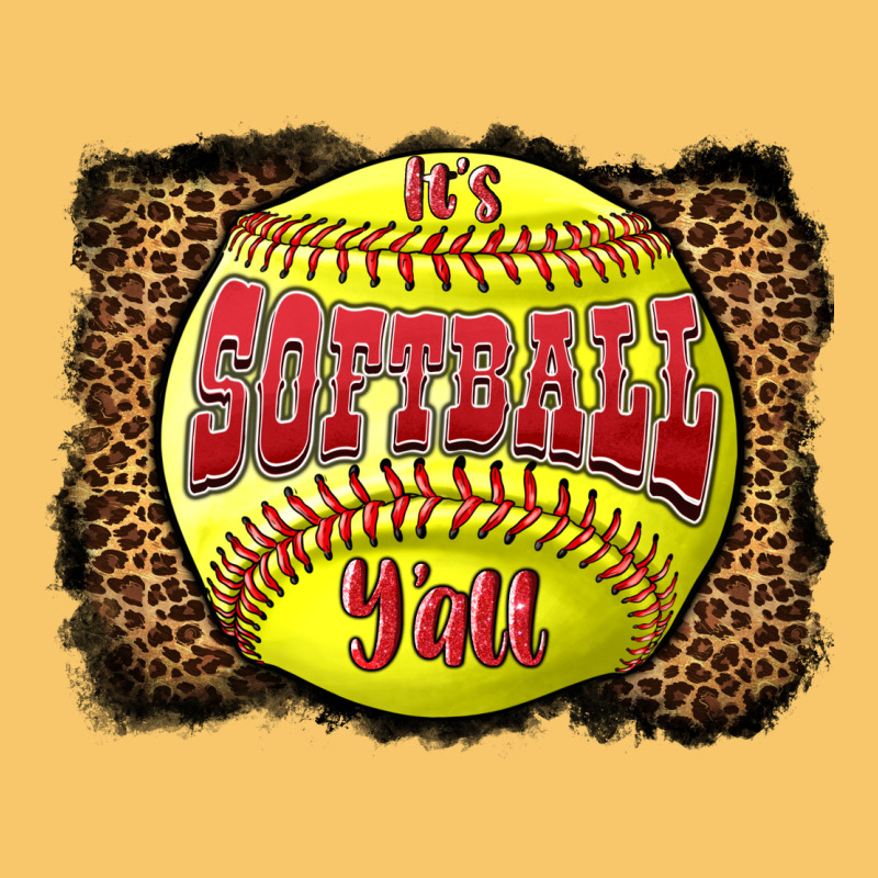 It's Softball Y'all Vintage Hoodie by LillyAllenDesigns | Teevron