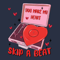 Heart Record Player Heavyweight Sweatshirt | Teevron