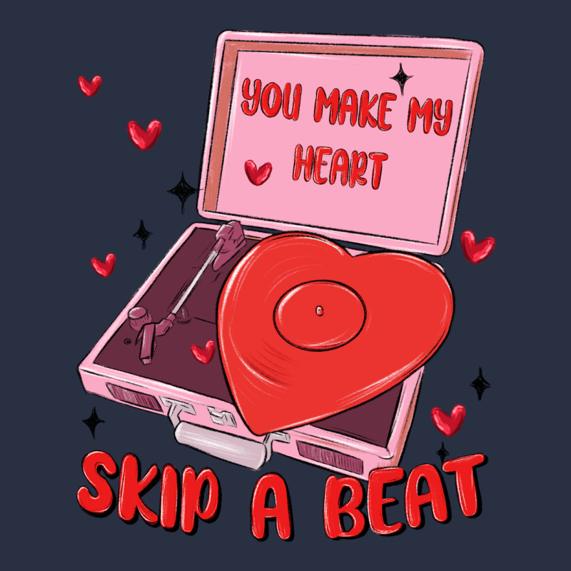 Heart Record Player Heavyweight Sweatshirt by MaliasSmallBusiness | Teevron