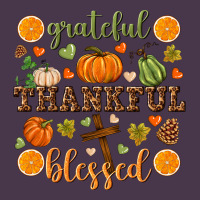 Grateful Thankful Blessed Heavyweight Hoodie | Teevron