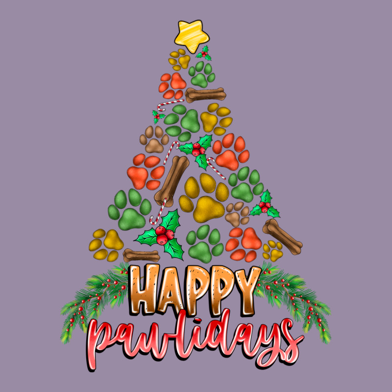 Paw Print Christmas Tree Classic Tee by CowhideDigitalArt | Teevron