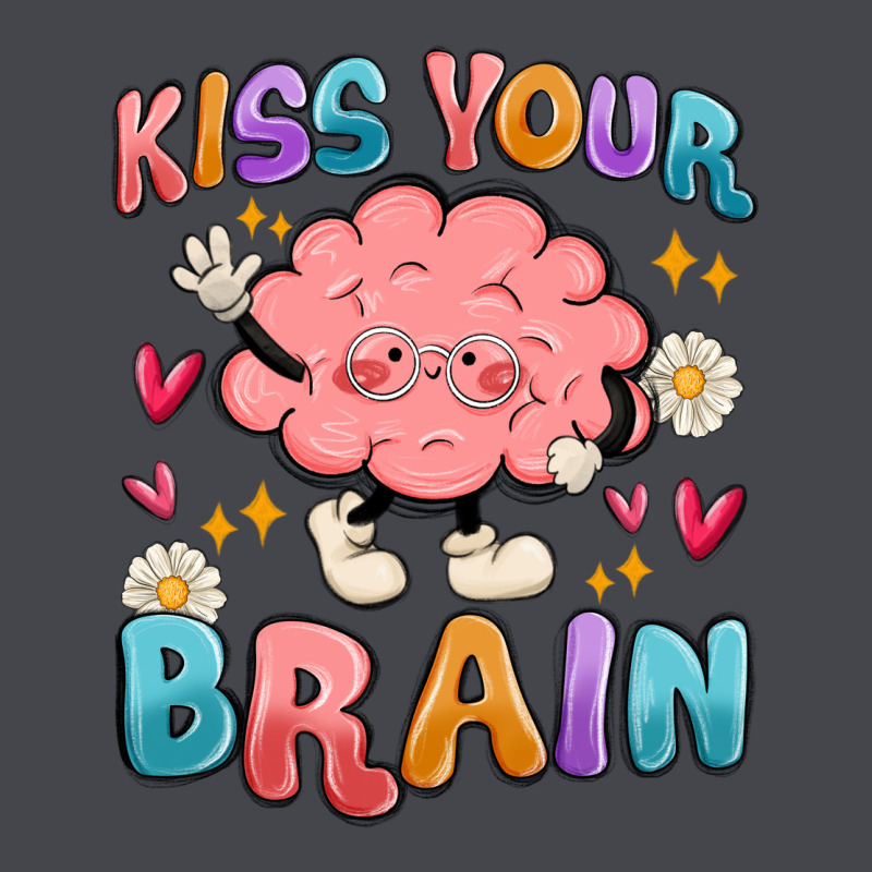 Kiss Your Brain Long Sleeve Tee by MaliasSmallBusiness | Teevron