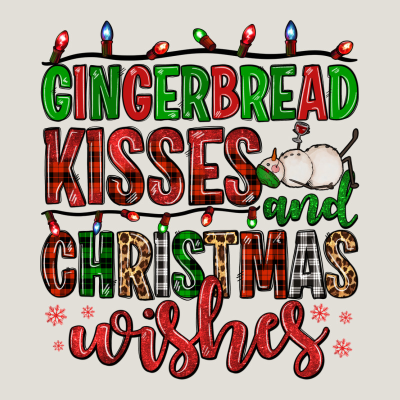 Gingerbread Kisses And Christmas Wishes Heavy Core Tee by FaDigitalArtStudio | Teevron