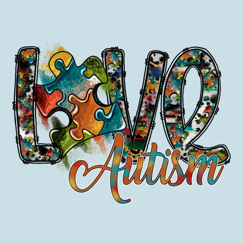 Love Autism Ladies Tee by SublimationCraftShop | Teevron