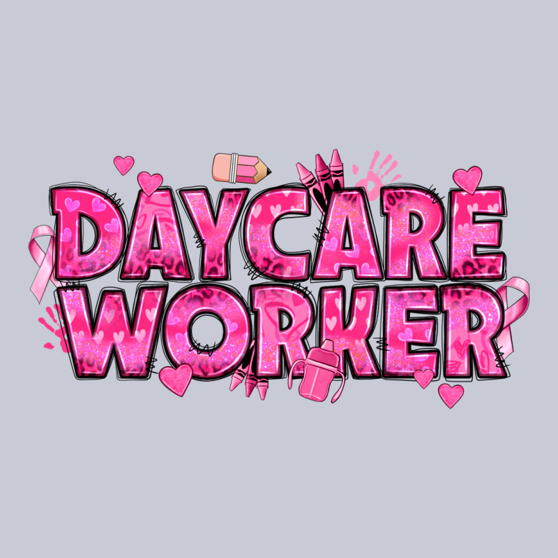 Breast Cancer Daycare Worker Heavyweight Hoodie by texasbilliewilder | Teevron