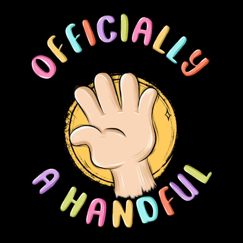 Officially A Handful Urban Heavy Tee by MaliasSmallBusiness | Teevron