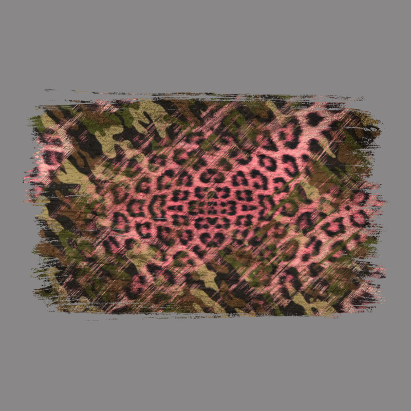 Camouflage Pink Leopard Background Vintage Tee by Jasminsmagicworld | Teevron